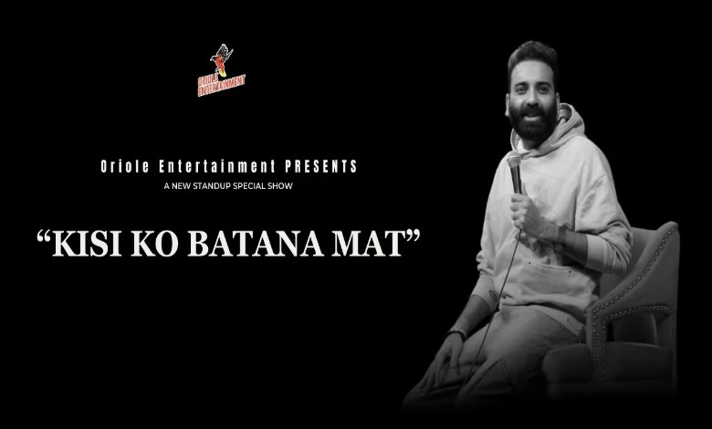 Anubhav Singh Bassi’s ‘Kisi Ko Batana Mat’ Tour