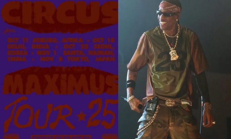 Travis Scott India Tour 2025: Ticket Sale Date Announced