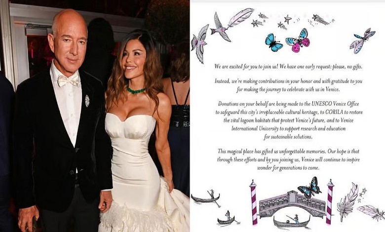 Internet Reacts to Viral Wedding Invitation Of Jeff Bezos’